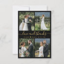 Recherche de black and gold mariage remerciements cartes Pour tous