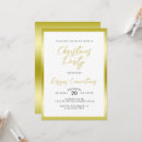 Recherche de white noël invitations Or et blanc