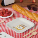 Recherche de nourriture assiettes Jaune