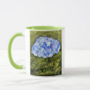 Recherche de hortensias tasses Aquarelle