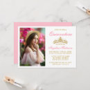 Recherche de quinceanera diadème invitations Élégant