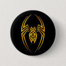 Recherche de araignée noire badges Arachnide