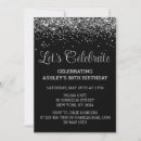 Recherche de noir argenté invitations Pour elle