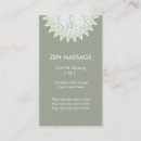 Recherche de symbole de zen cartes visite Massage