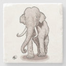 Recherche de éléphant dessous de verres Faune