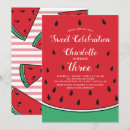 Recherche de pastèque invitations Doux