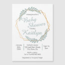 Recherche de gold frame baby shower invitations Neutre