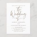 Recherche de maine mariage invitations Minimaliste
