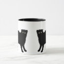 Recherche de chat noir halloween tasses Animaux
