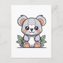 Recherche de vector cartes postales Kawaii