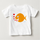 Recherche de poissons de bande dessinée tshirts Pour enfants