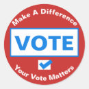 Recherche de sénateurs autocollants Vote