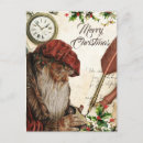 Recherche de santa claus cartes postales Nouvelle année