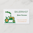 Recherche de cultures cartes visite Tracteur