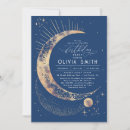 Recherche de étoiles invitations Lune de croissant
