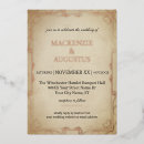 Recherche de parchemin mariage invitations Rustique