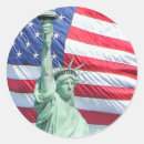 Recherche de drapeau de new york autocollants Liberté