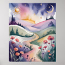 Recherche de fleurs psychédéliques posters Toute personne
