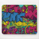 Recherche de graffiti coloré tapis souris Rue