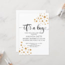 Recherche de baby shower garçon invitations Moderne