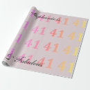 Recherche de quarantième anniversaire papier cadeau Pour elle