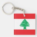 Recherche de libanais porteclés Drapeau du liban