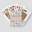Recherche de motif patchwork jeux de cartes Floral