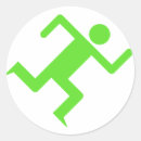 Recherche de stick man autocollants Vert
