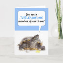 Recherche de tortue drôle vœux cartes Animal