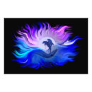 Recherche de dauphin rose posters Bleu