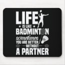 Zoek naar badminton muismatten Sport