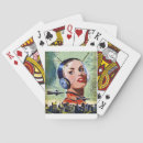 Zoek naar science fiction speelkaarten Retro