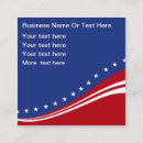 Zoek naar campagne visitekaartjes Patriottisch