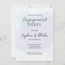 Recherche de partie de fiançailles invitations Violet