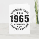Recherche de 1965 anniversaire cartes Vintage