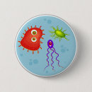 Recherche de microbes badges Virus