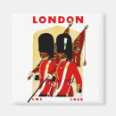 Recherche de londres vintage magnets Voyage