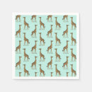 Zoek naar exotische dieren servetten Schattig