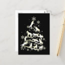Recherche de noël berger allemand cartes postales Flocons de neige
