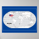 Recherche de terre posters Drapeau