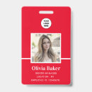 Zoek naar moderne badges Rood