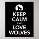 Zoek naar zwarte witte wolf posters Wolven