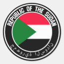 Recherche de drapeau du soudan autocollants Afrique