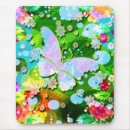 Recherche de papillons tapis souris Nature