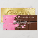 Recherche de barre de chocolat invitations Parti