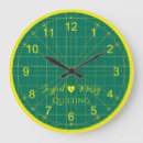 Recherche de vert jaune horloges Motif géométrique