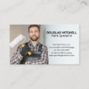 Recherche de rouleau de peinture cartes visite Homme manuel