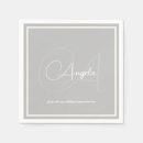 Zoek naar eigen naam servetten Elegant