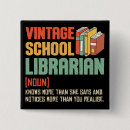 Recherche de bibliothécaire badges Éducation