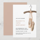 Recherche de chaussure de ballet invitations Ballerine